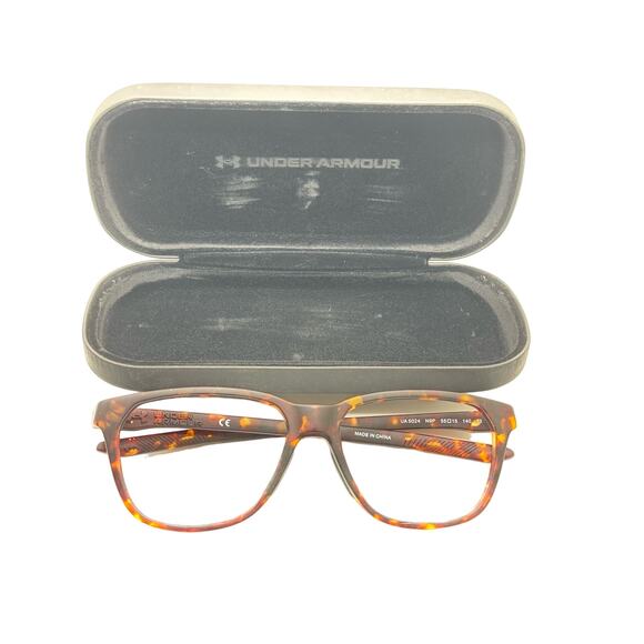 Under Armour UA 5024 Tortoise GLASSES FRAMES (NO LENSES) with case - Picture 6 of 7